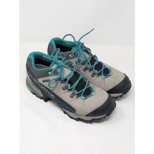 La Sportiva Genesis Low GTX Grey/Mint Women Size 8.5